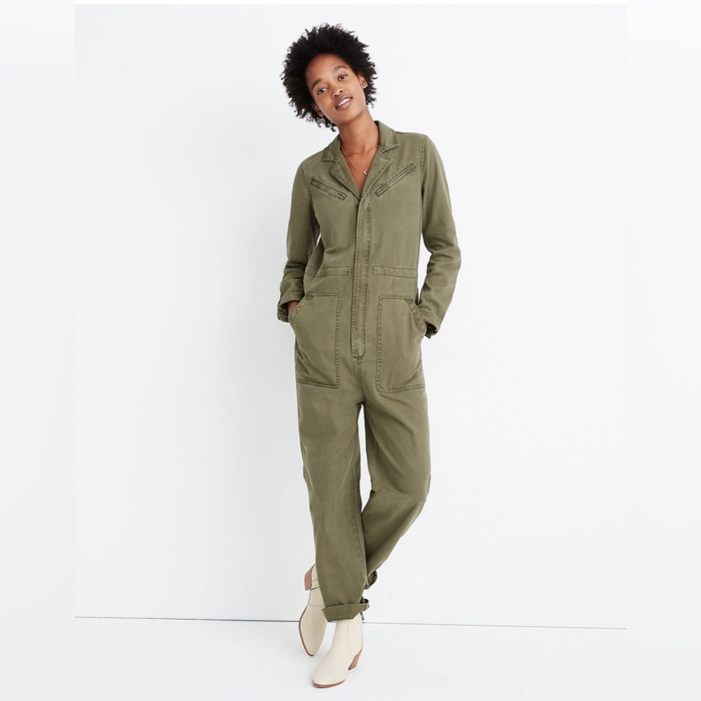 Madewell Flight Suit Coverall Jumpsuit